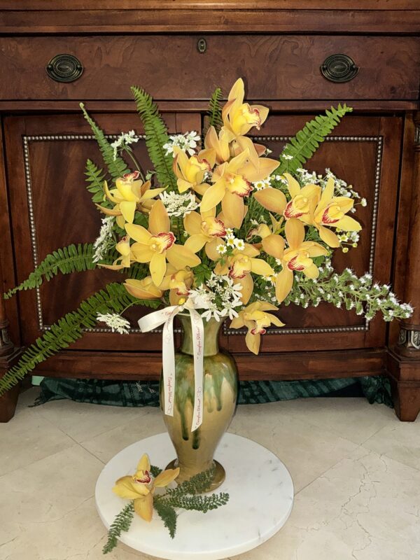 Large & Beautiful - Orchid  Arrangement - Image 2